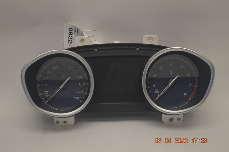 2014-2019 MASERATI GHIBLI DASH INSTRUMENT CLUSTER GAUGE SPEEDOMETER 74K OEM