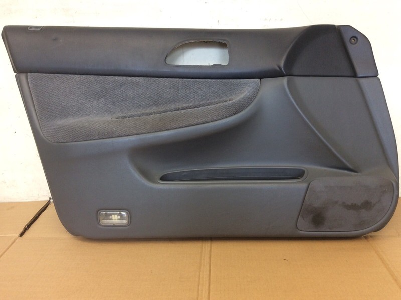 94-97 Accord 4DR Left Driver Side Front Door Panel Lining Gray/Dk.Gray Used OEM