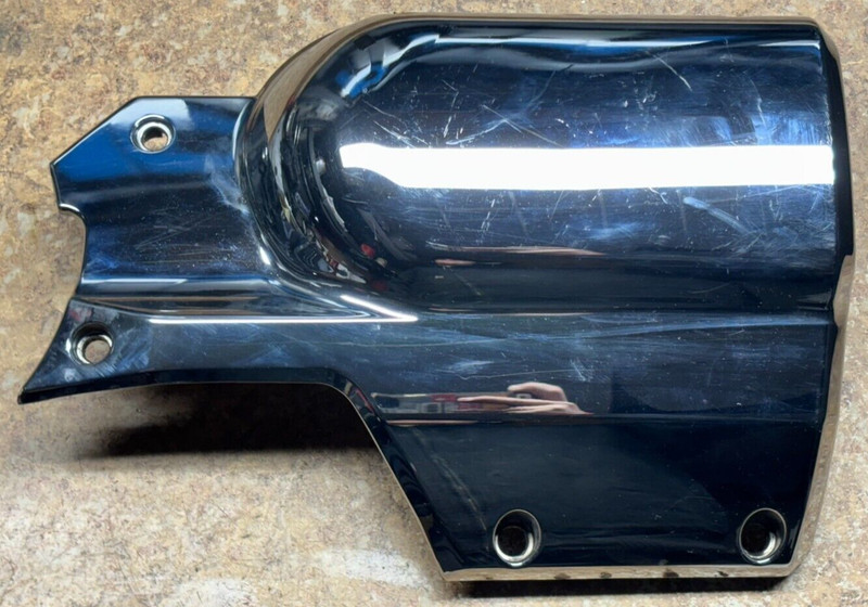 2003 Honda Shadow VTX1800 Engine Transmission Cover Panel Chrome VTX 1800 03