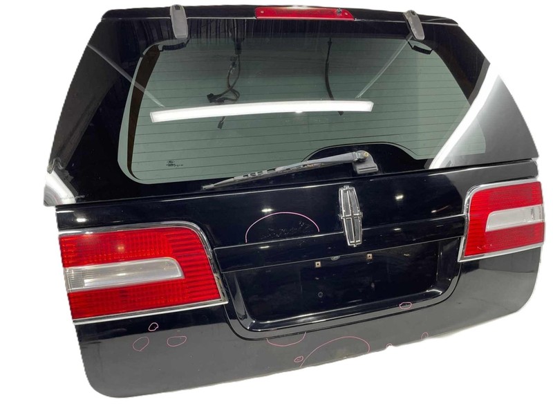 2007-2014 Lincoln Navigator Rear Hatchback Liftgate Assembly Black Gouge Scuff