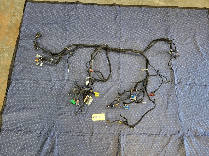 Used Oem Jeep Dashboard Instrument Panel Wiring Harness for 2022 Compass 2.4L