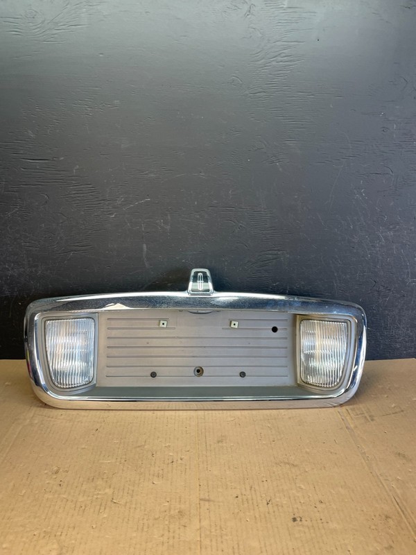 2003 to 2011 Lincoln Town Car Rear License Plate Trim Panel OEM AD8485 DG