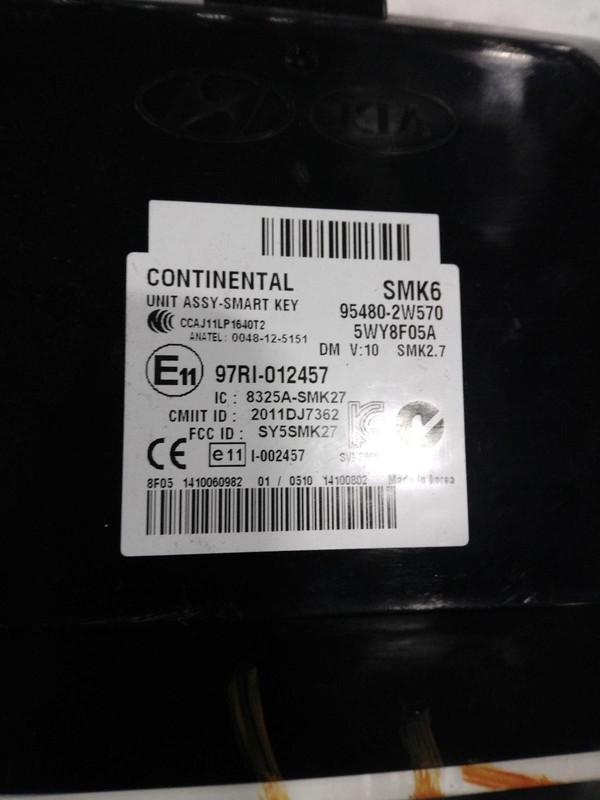 2015 Hyundai Santa Fe Ignition Control Module OEM 954802W570 105K Miles