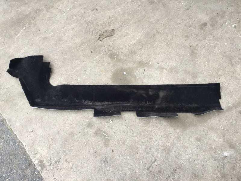 Aston Martin DB9 GT 2016 Right Pass Door Sill Floor Carpet Trim Cover 13-16 ;:Y