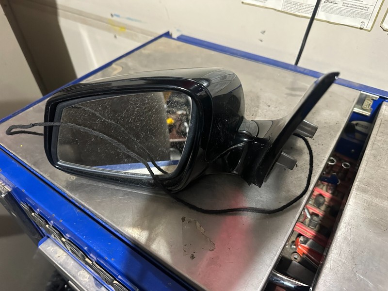 10 BMW 650I OEM BLACK LH DRIVER SIDE DOOR MIRROR
