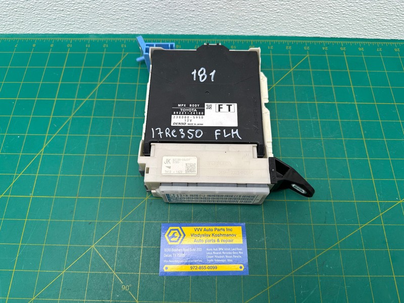 17-18 LEXUS RC350 MULTIPLEX NETWORK BODY MODULE & JUNCTION BLOCK OEM