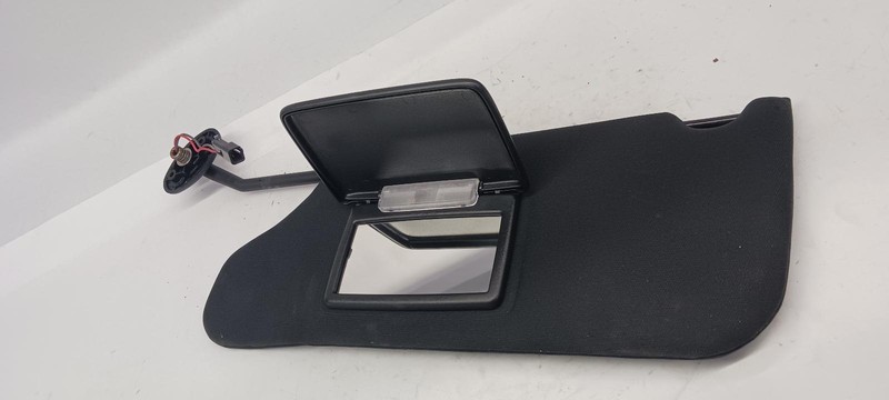 11-'14 DODGE AVENGER left driver Sun visor w/garage opener black OEM Grade A!