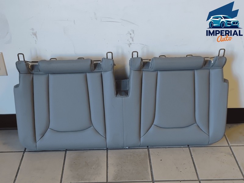 2017 AUDI Q7 PREMIUM REAR 3RD ROW SEAT LOWER CUSHION COVER OEM GRAY