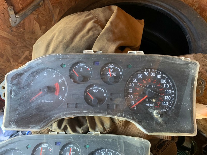 91-94 ECLIPSE TALON 1.8 N/T NT INSTRUMENT SPEEDOMETER GAUGE CLUSTER 1G