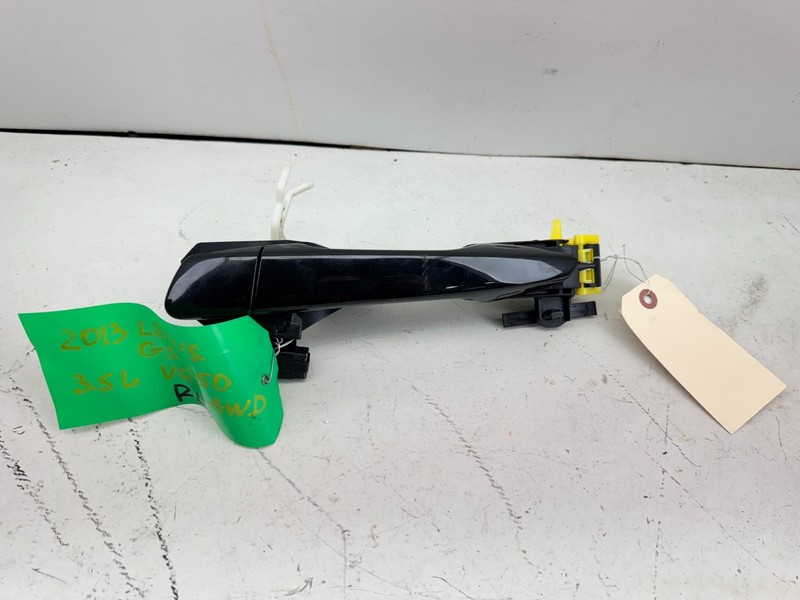 13-15 LEXUS GS350 REAR LEFT DRIVER SIDE EXTERIOR DOOR HANDLE BLUE OEM