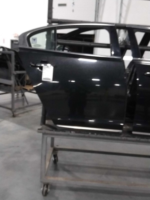 2013 Lincoln MKS Used Rear Right Door Black OEM 89000 Miles NJ25-18006-450759