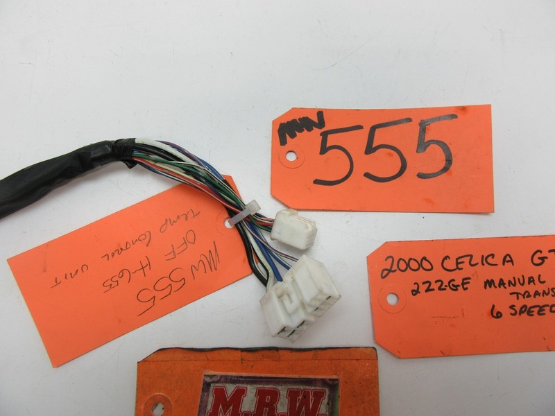 TEMPERATURE CONTROL UNIT BLOWER MOTOR FAN SWITCH WIRE PLUG PIGTAIL CELICA 00-05