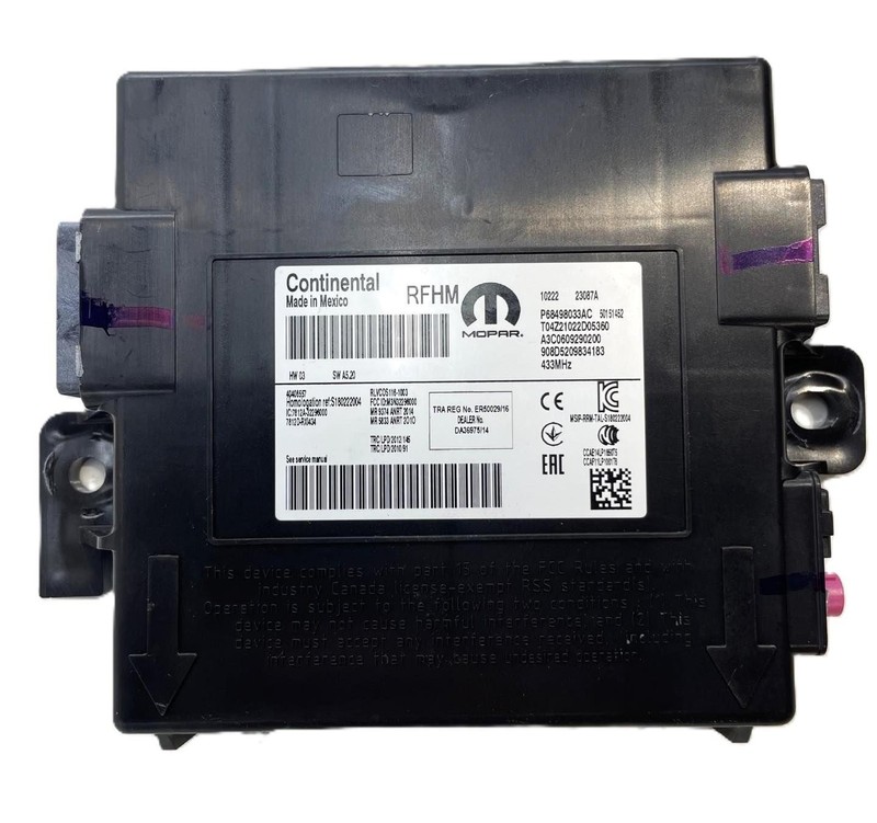 2022-2023 Jeep Compass Keyless Entry Receiver OEM 68498033AC