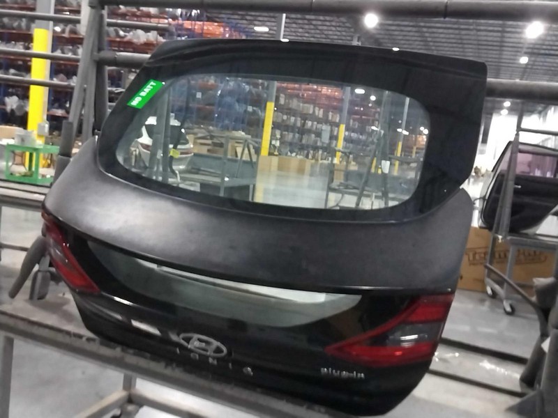 Used Deck Lid fits: 2019 Hyundai Ioniq VIN C 8th digit HEV LED lamps Grade A