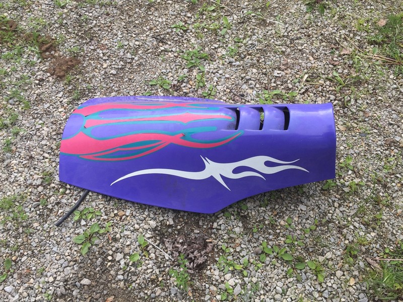 Polaris SLX SL SLTH 700 Hood Assembly 1994-1996 FRESHWATER!
