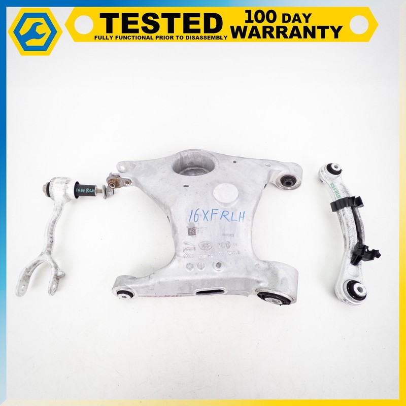 16-23 JAGUAR XF REAR LEFT DRIVER SIDE SUSPENSION CONTROL ARM SET OF 3 OEM