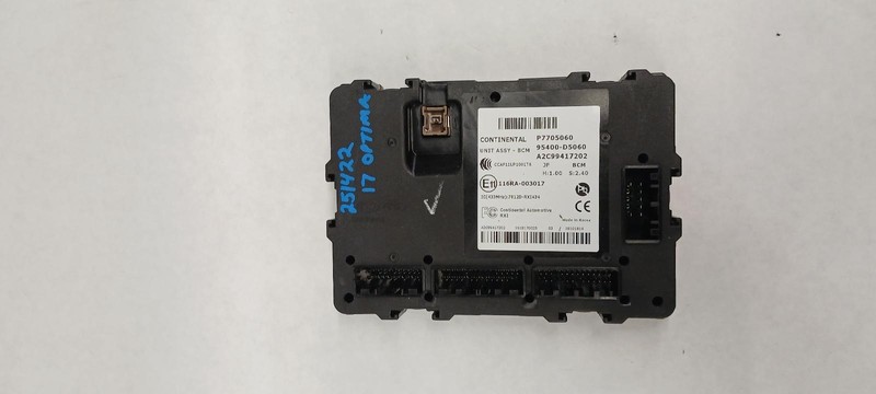 16-'18 KIA OPTIMA Body Control module BCM OEM 1 Year Warranty!
