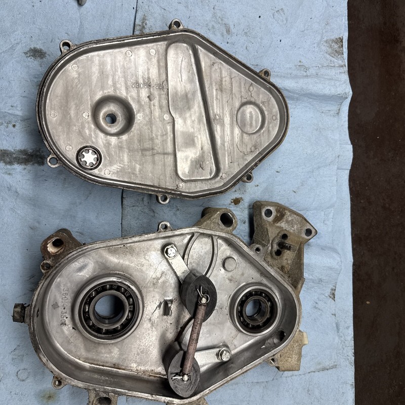 1980 Kawasaki 4/6 LTD Invader Vintage Snowmobile Chain Case