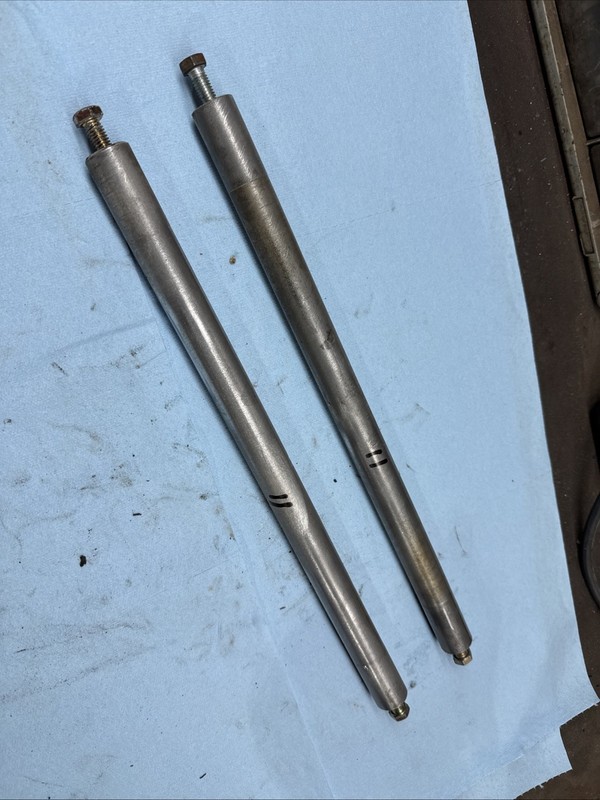 1976 Sno-jetSno Jet SST 440 433 vintage Snowmobile Rear Suspension Shafts 11