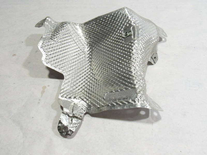 17-20 Mclaren 720S 720 2020 Rear Right Passenger Exhaust Manifold Heat Shield #3