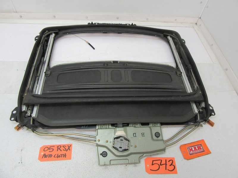 SUNROOF SUN ROOF TRACK PANEL GUIDE GLASS CAR TOP fits ACURA RSX S 02 03 04 05 06