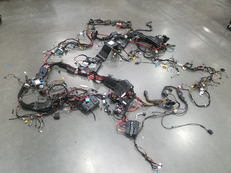 2017 Mercedes AMG C 63 S Chassis Wiring Harness #3490 C5
