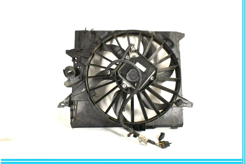 07-09 Jaguar XKR XK Engine Radiator Cooling Fan Motor Assembly 6W838C607AA OEM