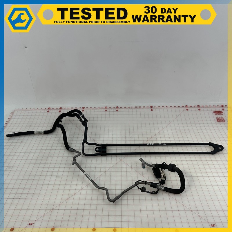 12 Audi A8 Quattro 4.2L POWER STEERING RETURN HOSE PIPE LINE OEM