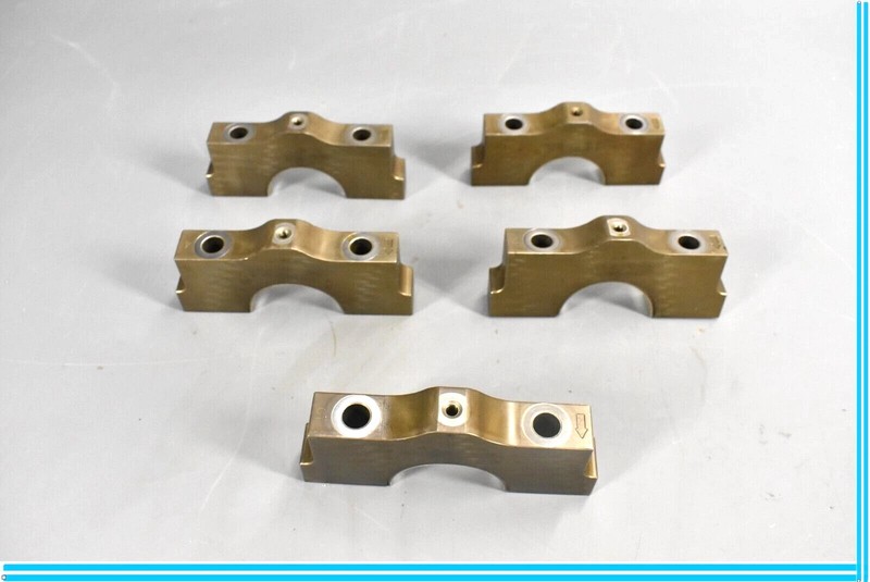 18-19 Jaguar XE F-Pace F-Type 2.0L Crankshaft Main Bearing Cap Set of 5 OEM