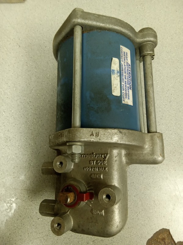 Jamesbury ST50E Pneumatic Valve Actuator 150 PSI max *FREE SHIPPING*