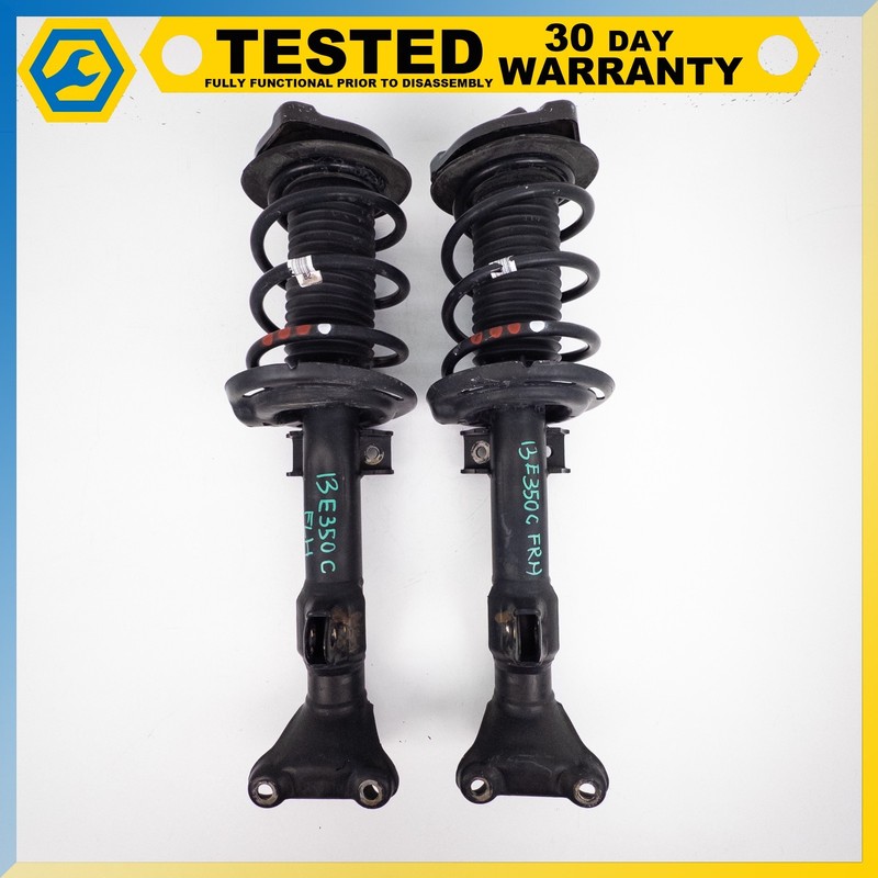 11-17 M-B C207 RWD FRONT LEFT RIGHT SUSPENSION SHOCK ABSORBER STRUT W SPRING OEM