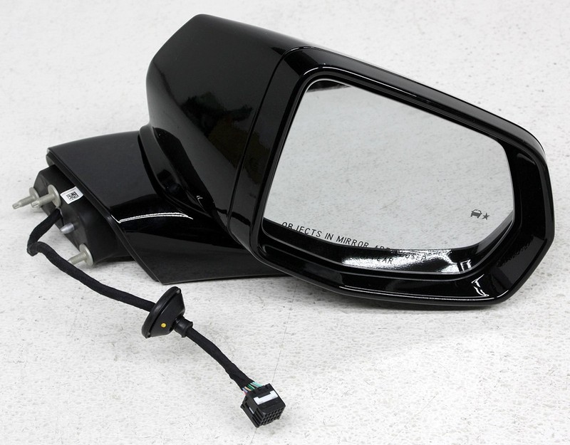 OEM Right Side Mirror Scratches For Cadillac XT6 Luxury, Premium Stellar Black