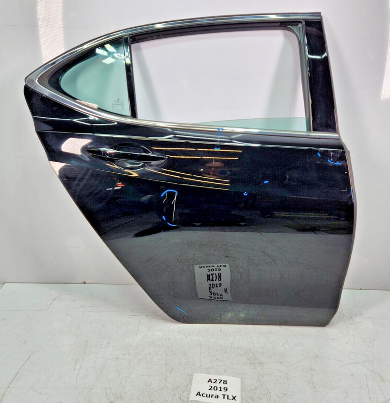 ✅ 15-20 OEM Acura TLX Rear Right Passenger Door Shell Panel Black COMPLETE NOTE*