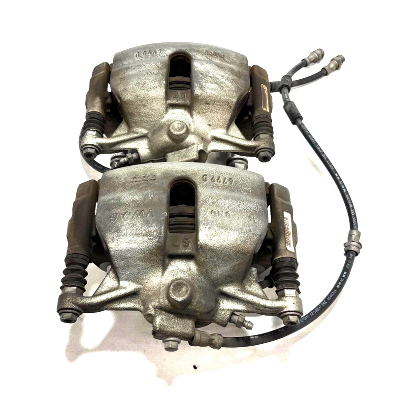 📌 2015 - 2023 AUDI A3 S3 FRONT LEFT & RIGHT BRAKE CALIPER SET OF 2 OEM