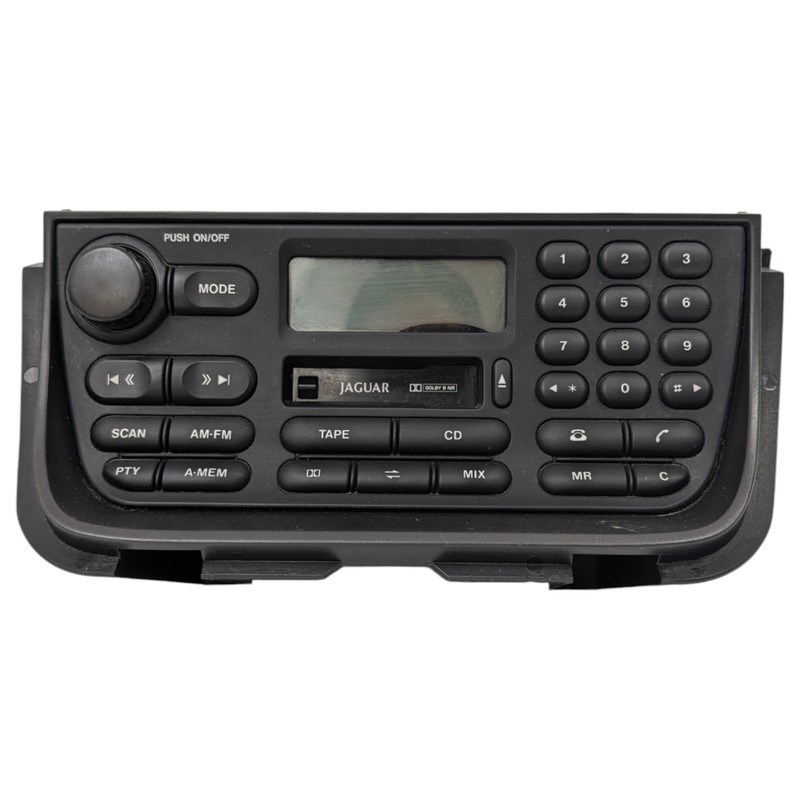 98-03 Jaguar XJR XJ8 VDP X308 Dashboard Radio AM FM Stereo Cassette Player OEM