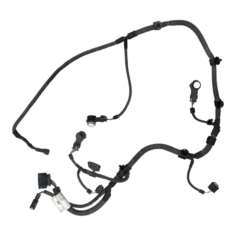 17-22 Porsche Panamera 971 Front Bumper Right Wiring Wire Harness w/ Sensors OEM