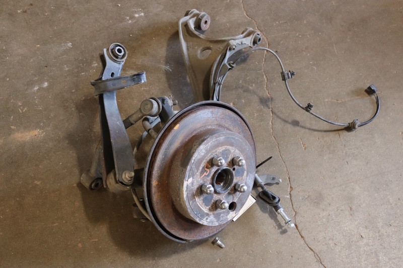 2013-2016 SCION FRS REAR LEFT SPINDLE KNUCKLE WHEEL HUB W/ CONTROL ARMS OEM