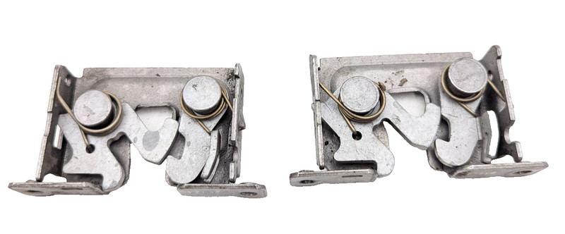2007-2013 BMW 328i E90 Front Hood Lock Latch Release (Set of 2) 7115229 OEM.