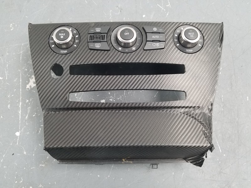 2006 BMW M6 E63 Climate Controls / Carbon Panel #7640 G7
