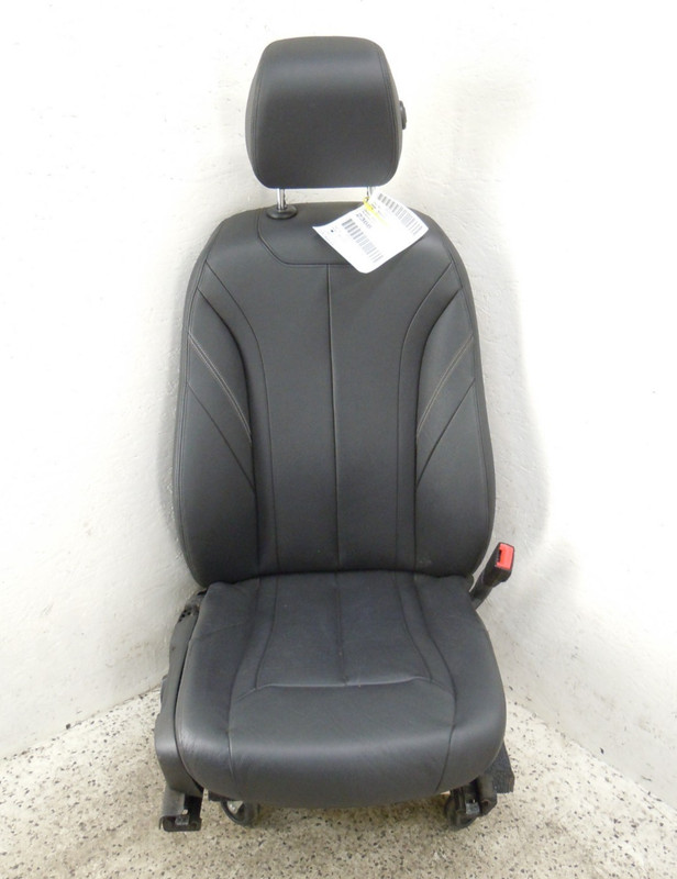 12-18 BMW 328i Front Seat Pass Right Electric OEM SensaTec W/O Thigh Support