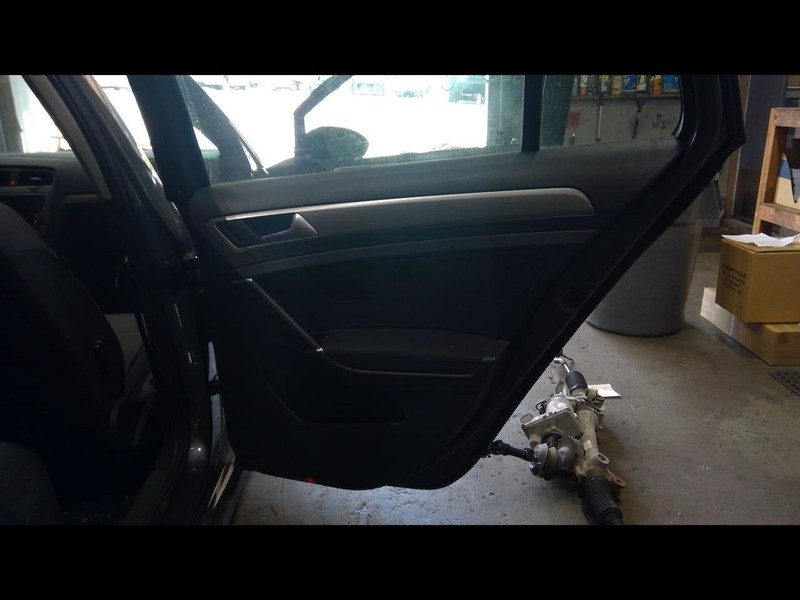 2017 GOLF Passenger Right Rear Door Trim Panel Rear 1643147