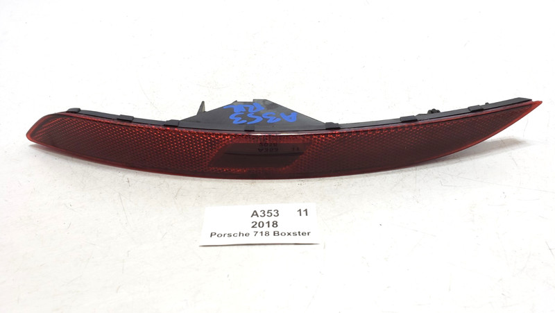 ✅ 17-24 OEM Porsche 718 Boxster 982 Rear Left Driver Reflector Light Lamp 36k