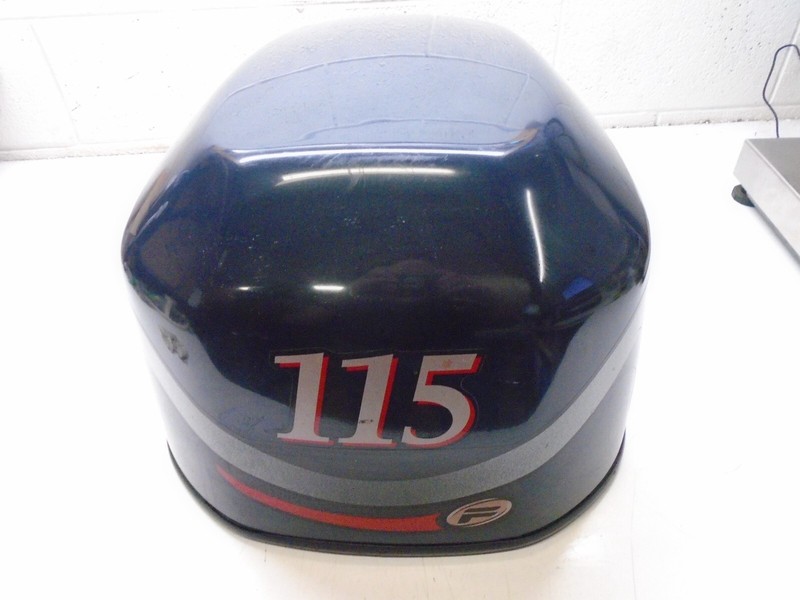 Z7 1998 Evinrude 115 Hp Fitch 2 Stroke Outboard Top Cowl Hood Cover Freshwater