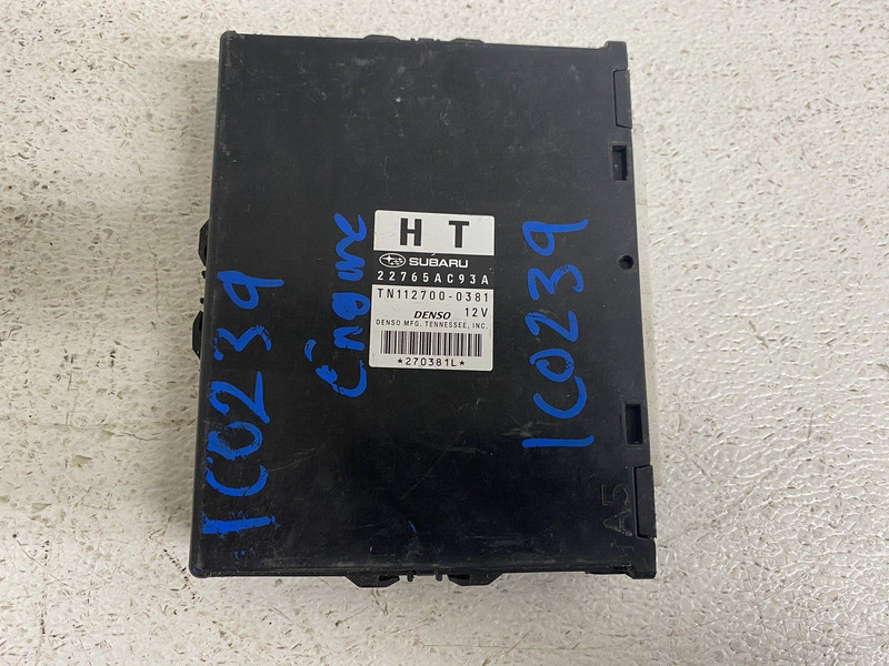2011 Subaru Legacy 2.5 NON-TURBO Auto California Emissions Engine Computer Ecu