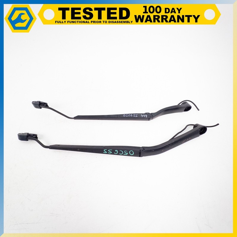 05-13 CHEVROLET CORVETTE C6 FRONT LEFT & RIGHT WINDSHIELD WIPER ARM BLADE OEM
