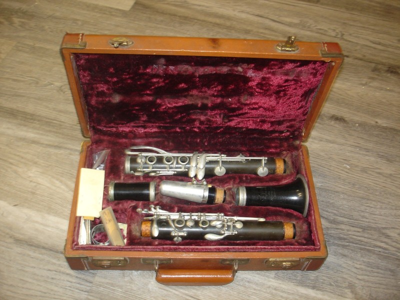 Vintage Clarinet Cundy-Bettoney Century dura-nylCo BOSTON W/ Hard Case READ