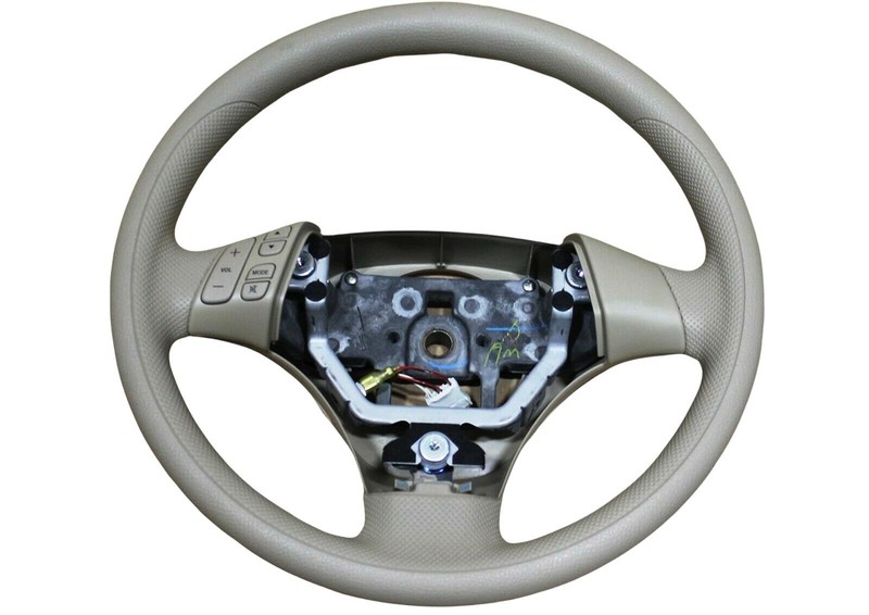 04-06 Mazda MPV Steering Wheel Beige LE4532980B80 OEM