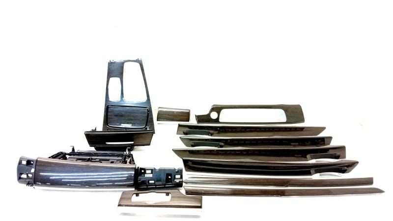 09-15 BMW F01 750i 740i DOOR TRIM COVER DASH CONSOLE MOLDING SET OEM 011425