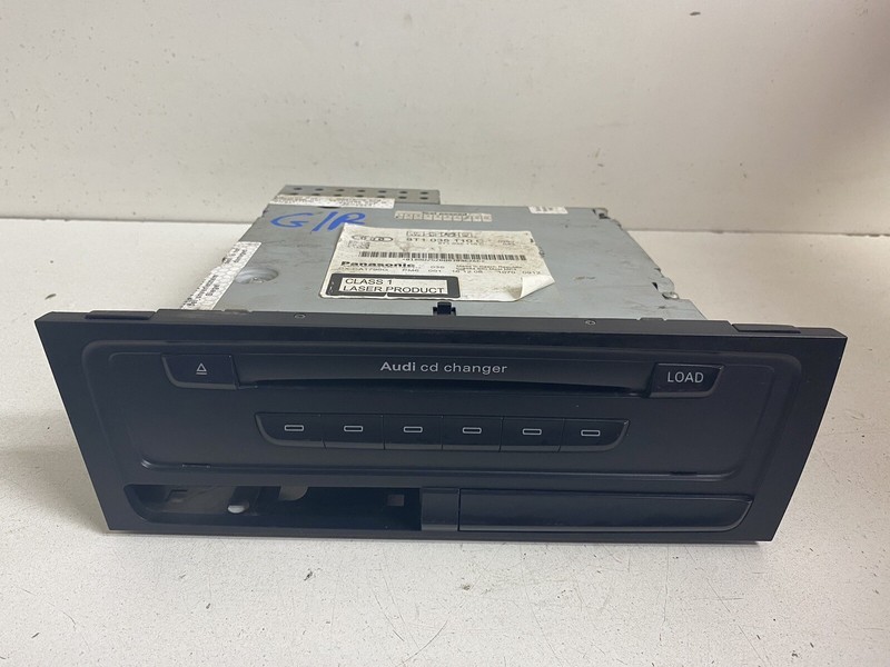 2009 Audi A4 S4 S5 6 Disc CD Disc Changer Radio Stereo 8T1 035 110 C Panasonic