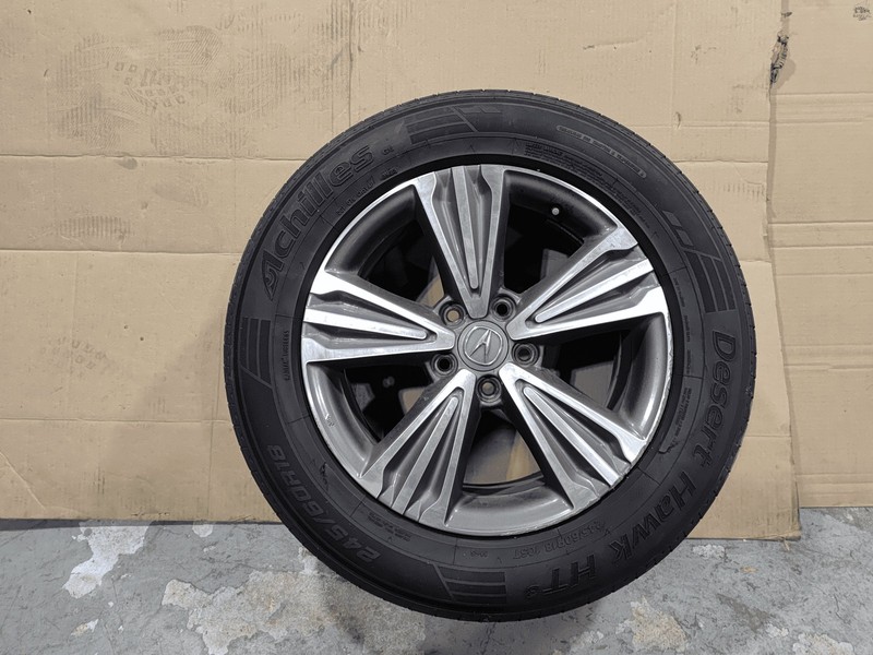 2019-2020 Acura MDX 5 Spoke Alloy Wheel Rim 18x8J W/ Tire 245/60R18 105T OEM